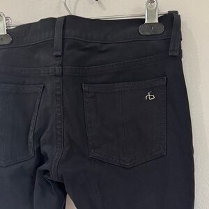 rag & bone Equestrian Black Skinny Jean - size 25 - W1502S005